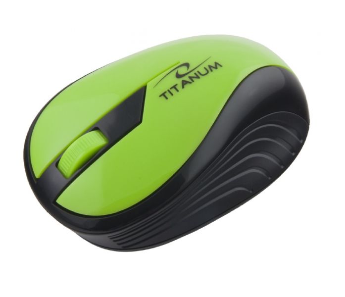 Esperanza Titanum Wireless Mouse Rainbow Green