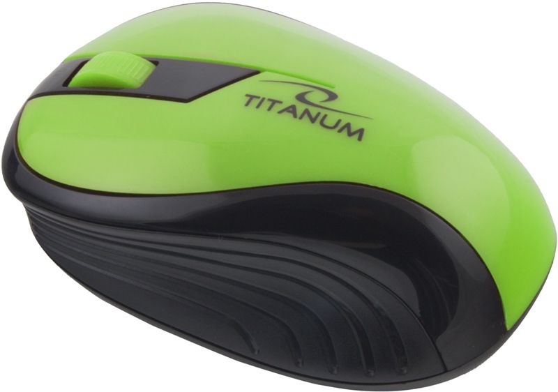 Esperanza Titanum Wireless Mouse Rainbow Green