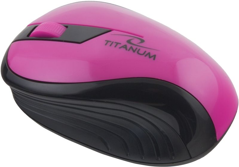 Esperanza Titanum Wireless Mouse Rainbow Pink