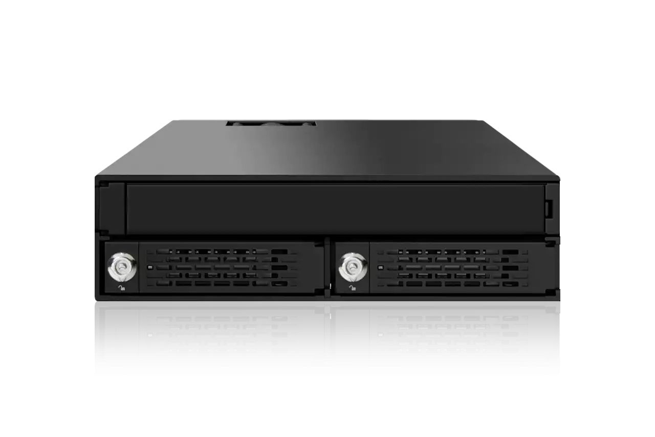 IcyDock ToughArmor MB994IKO-3SB Rugged Full Metal 2 Bay 2.5