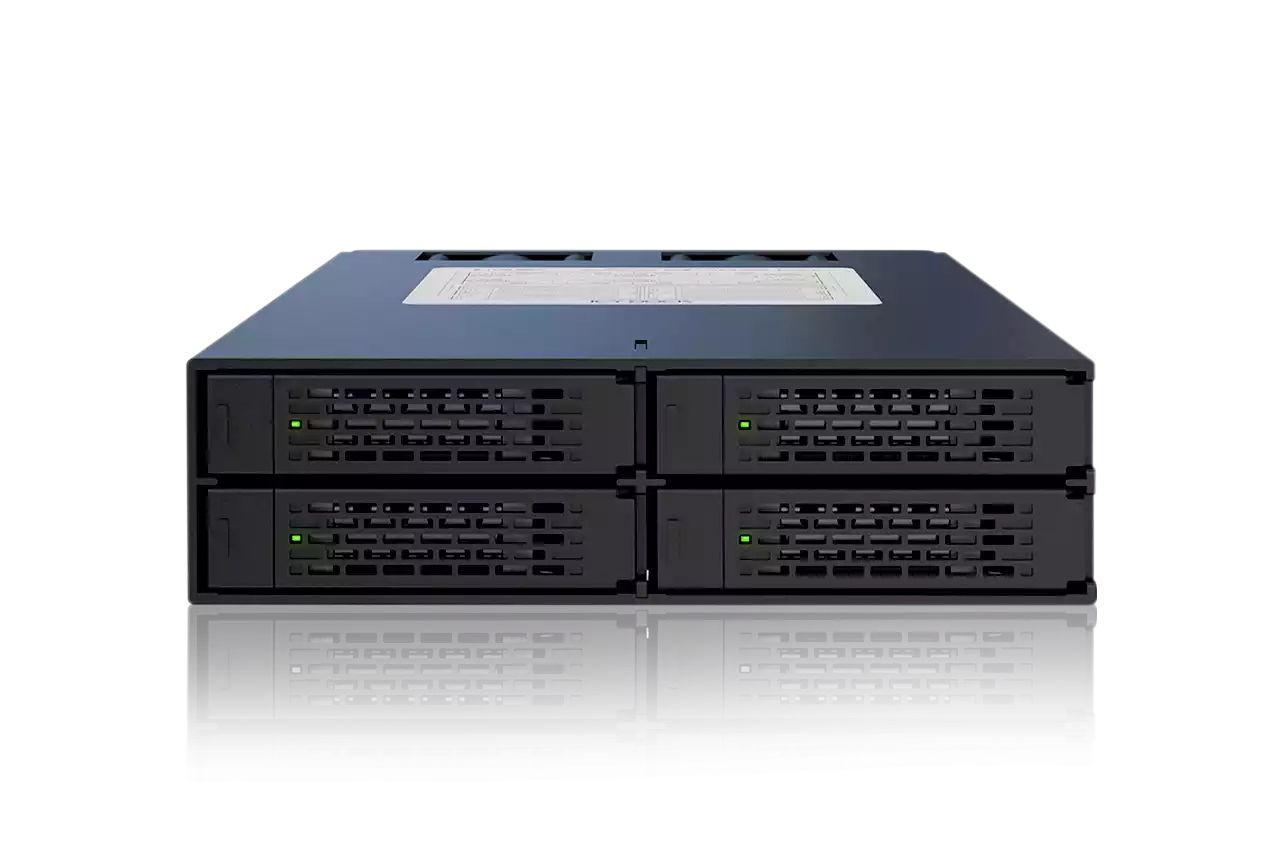 IcyDock ToughArmor MB994SP-4SB-1 Rugged Full Metal 4 Bay 2.5