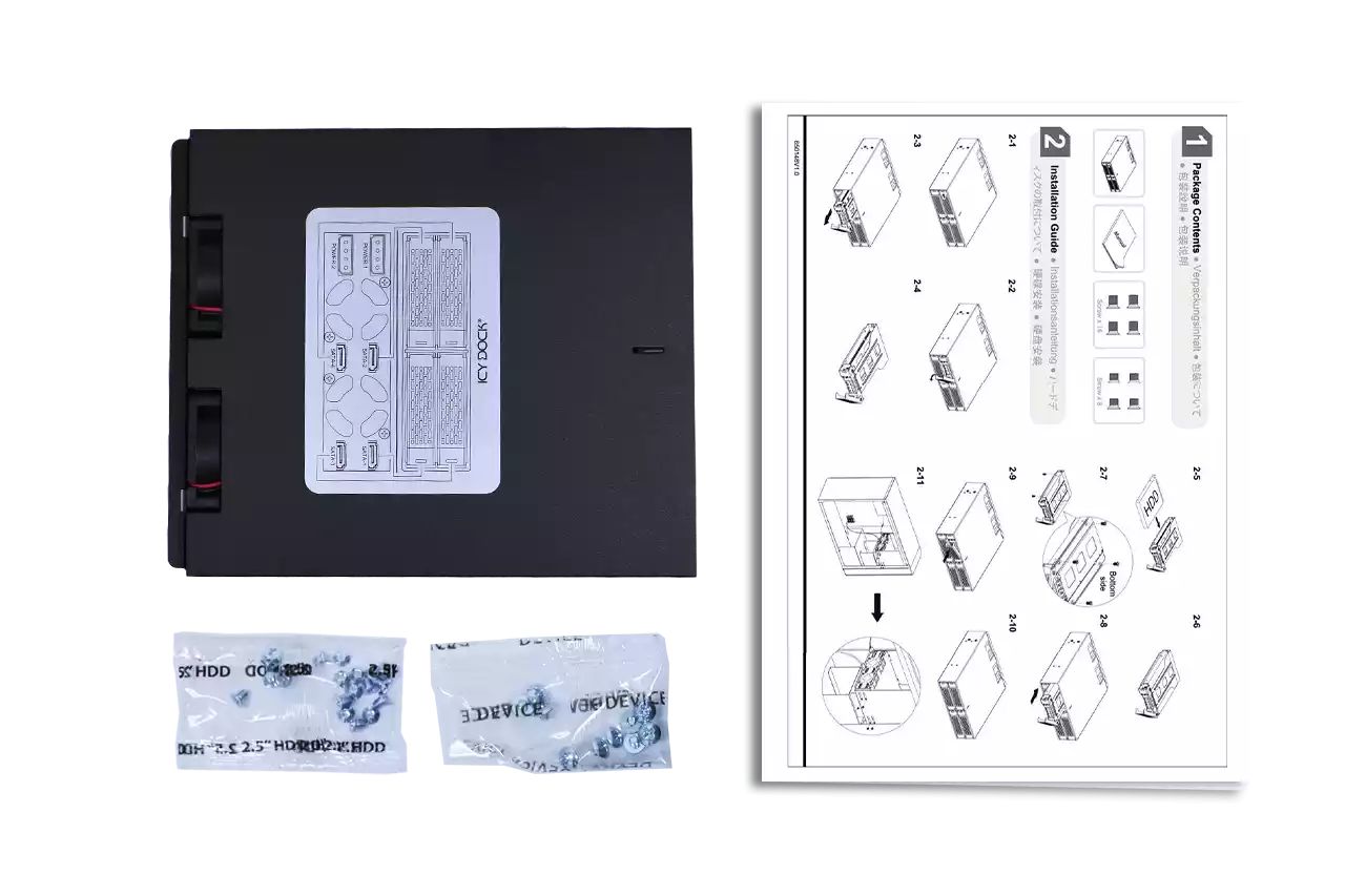 IcyDock ToughArmor MB994SP-4S Rugged Full Metal 4 Bay 2.5