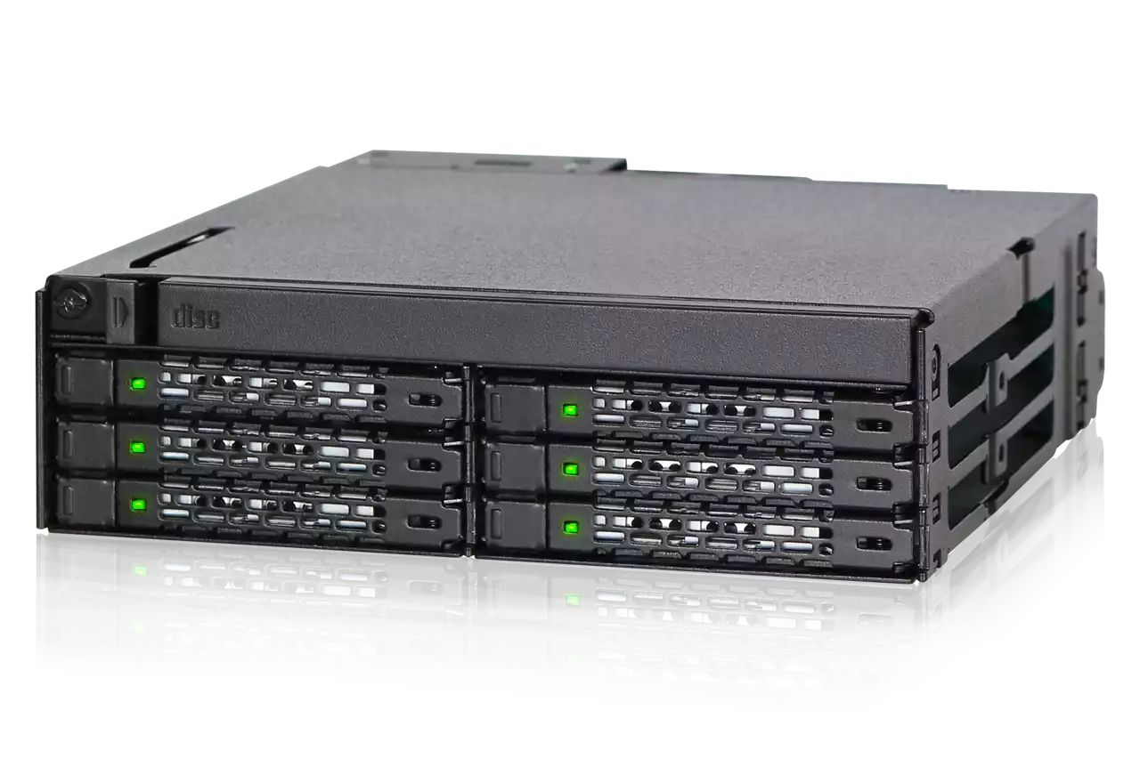 IcyDock ToughArmor MB606SPO-B 6 x 2.5