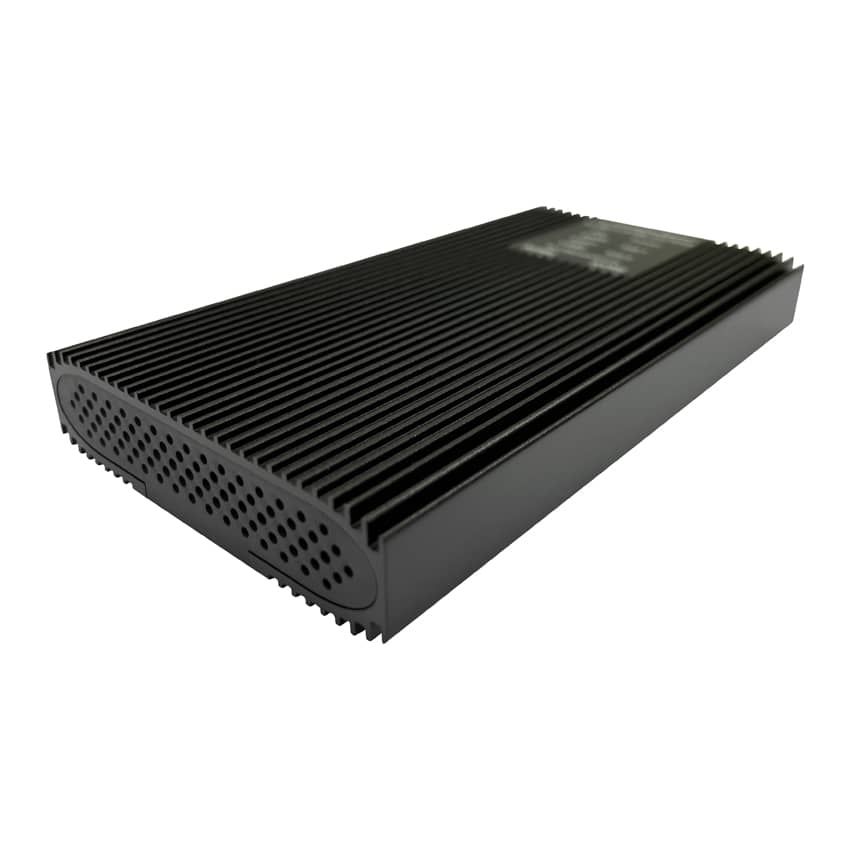 LC Power LC-M2-C-NVME-2X2-RAID M.2 NVMe SSD Enclosure Black