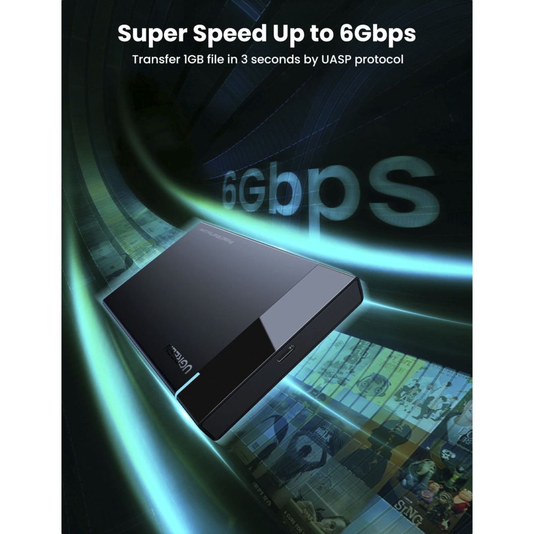 UGREEN External Hard Drive Enclosure for 2,5