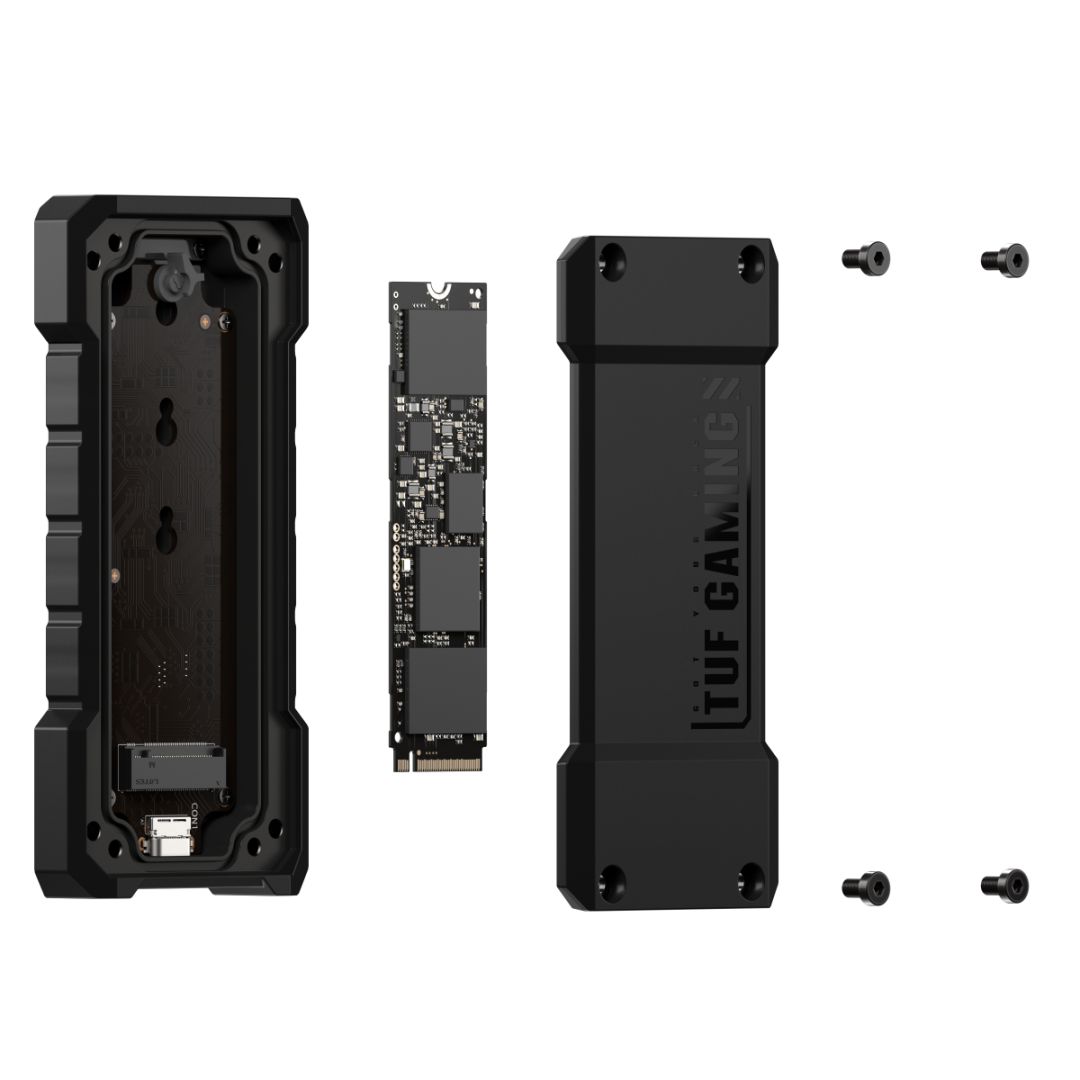Asus TUF Gaming A2 M.2 SSD Enclosure Black