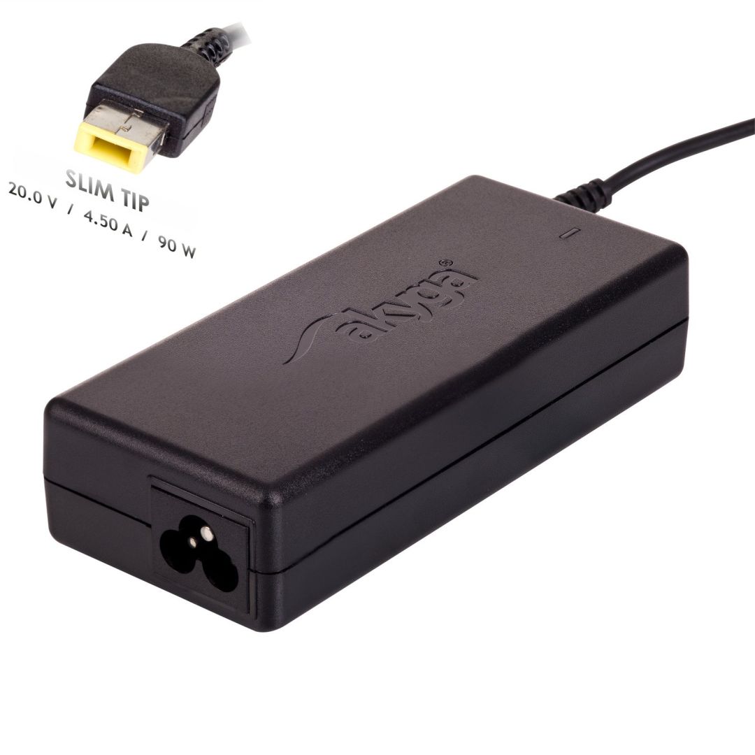 Akyga AK-ND-29 20V / 4,5A 90W Slim Tip Lenovo/IBM hálózati notebook töltő