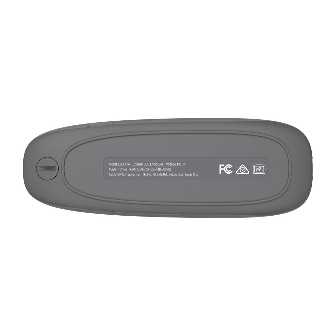 Asus Cobble SSD Enclosure Grey