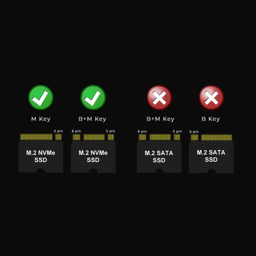 LC Power LC-M2-C-MULTI-RGB External M.2 SSD enclosures