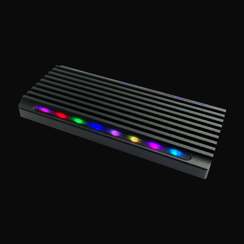 LC Power LC-M2-C-NVME-4 M.2 NVMe SSD Enclosure Black