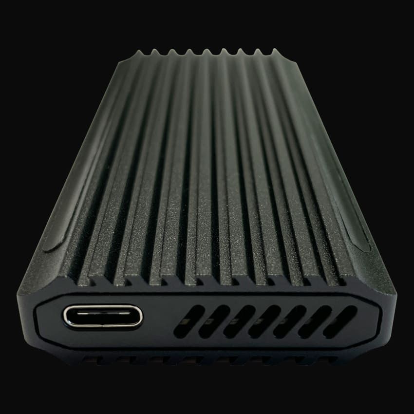 LC Power LC-M2-C-NVME-4 M.2 NVMe SSD Enclosure Black