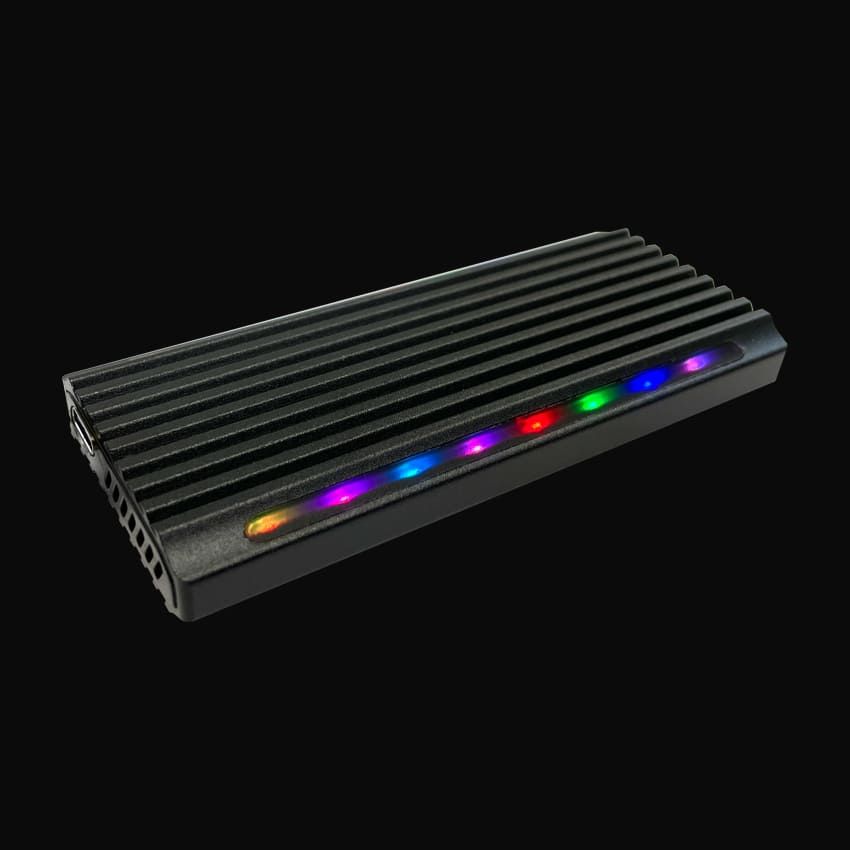 LC Power LC-M2-C-NVME-4 M.2 NVMe SSD Enclosure Black