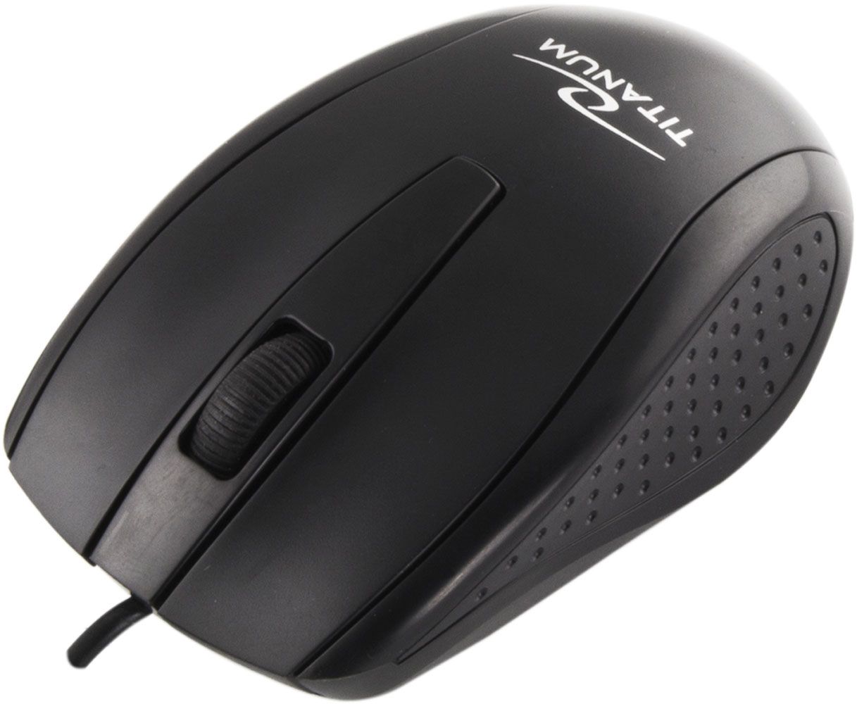 Titanium TM110K Marlin Wired Mouse Black