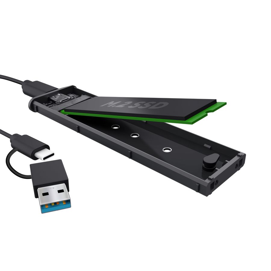 Trust USB-C M.2 SSD Enclosure Black