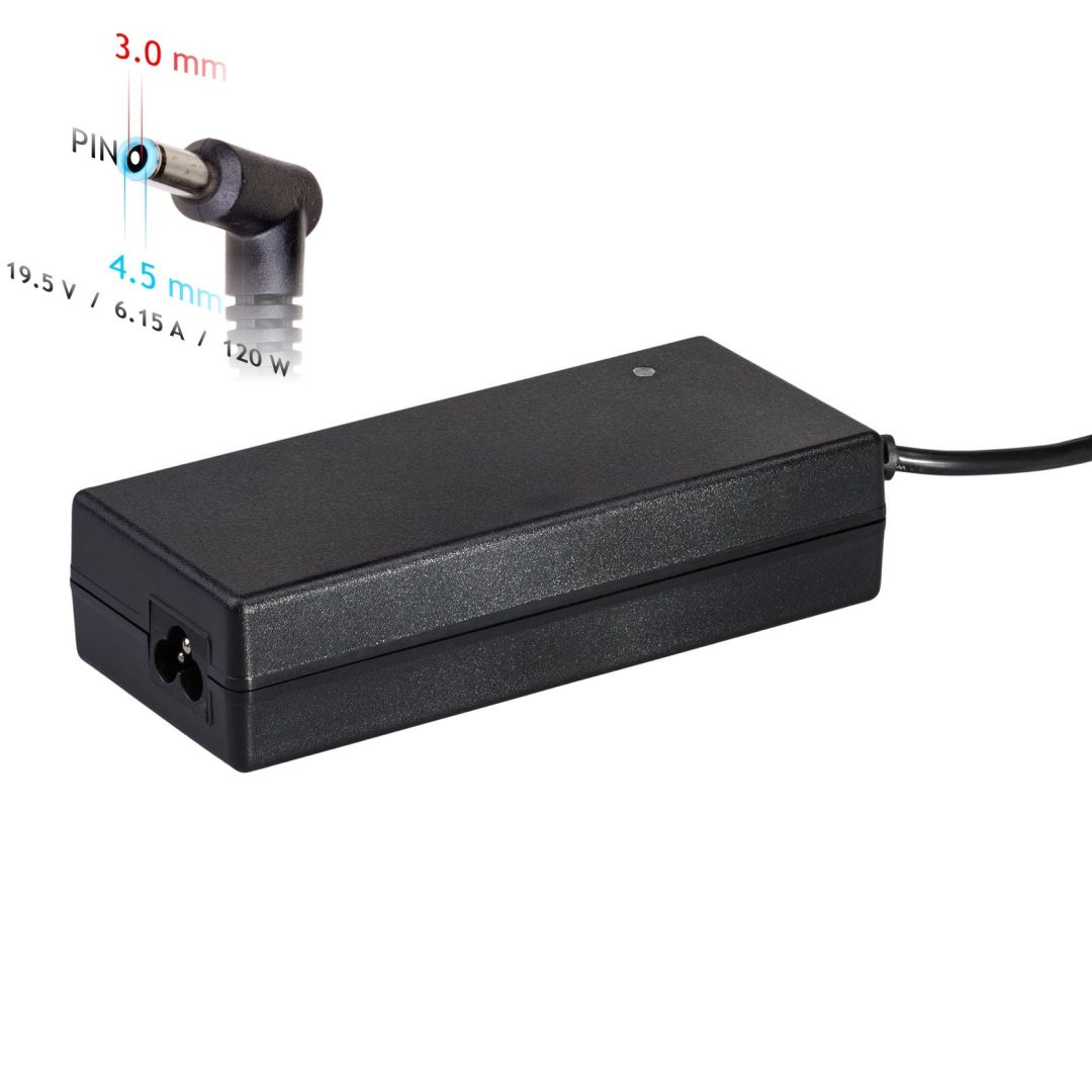 Akyga AK-ND-45 19,5V / 6,15A 120W 4,5x3mm HP hálózati notebook töltő