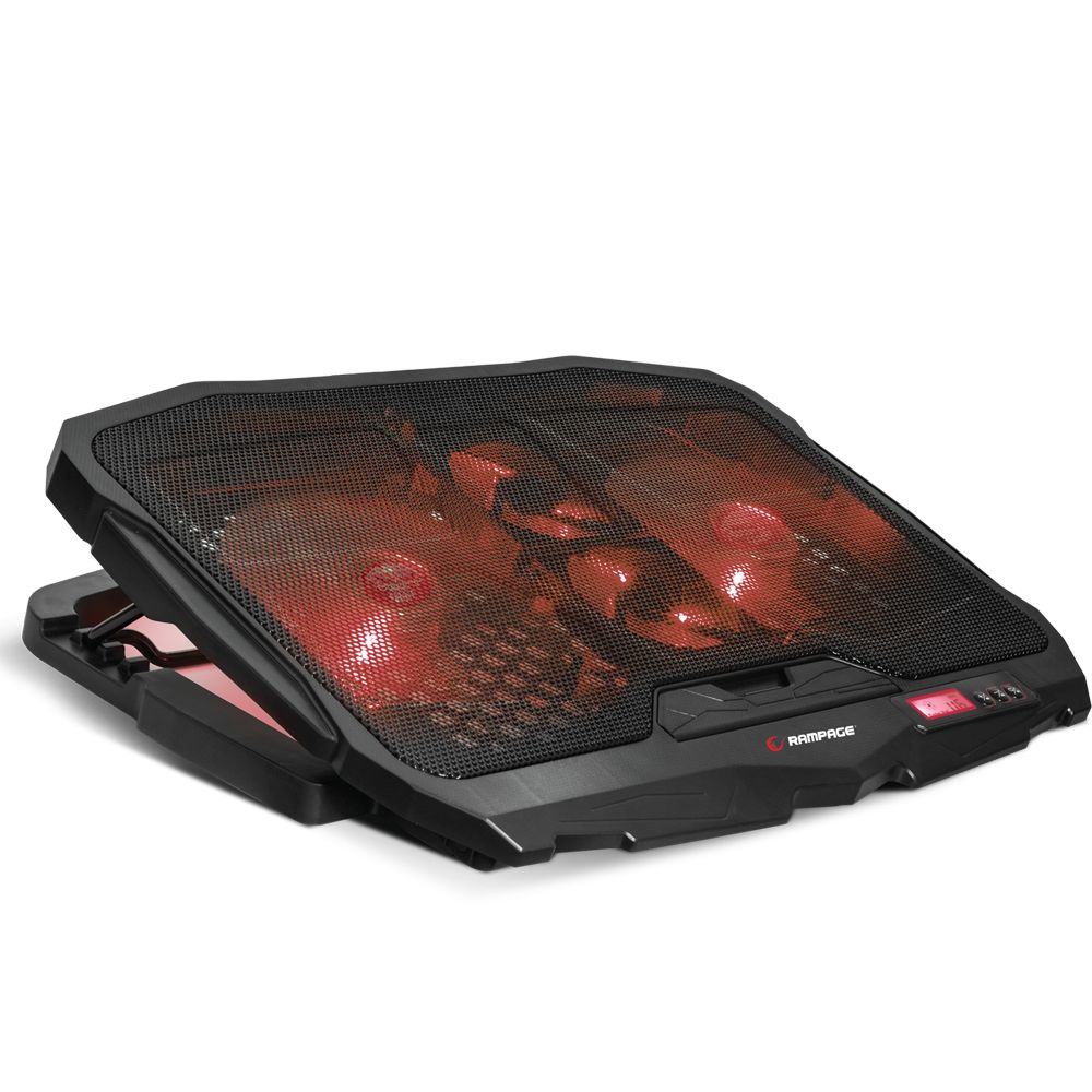 Rampage AD-RC4 Notebook hűtő Black