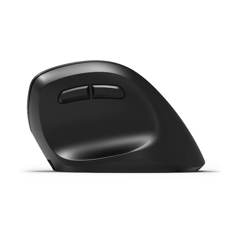 Port Designs Right-hand 2.4 GHz Bluetooth rechargeable Ergo Mouse Black