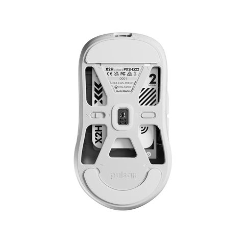 Pulsar X2H v3 Medium Wireless Gaming Mouse White