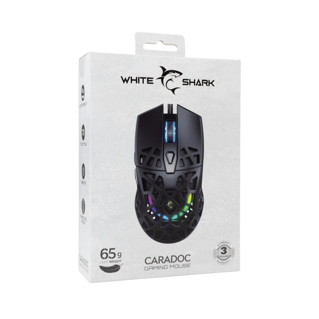 White Shark GM-5018 Caradoc Gaming mouse Black