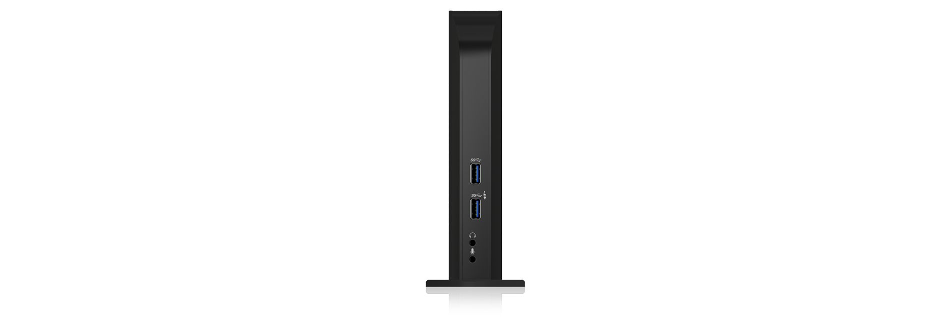 Raidsonic IcyBox IB-DK2242AC USB3.0 DockingStation with Dual DisplayPort interfaces Black