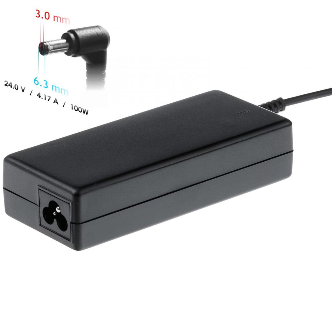 Akyga AK-ND-73 24V / 4,17A 100W 6,3x3mm Toshiba hálózati notebook töltő