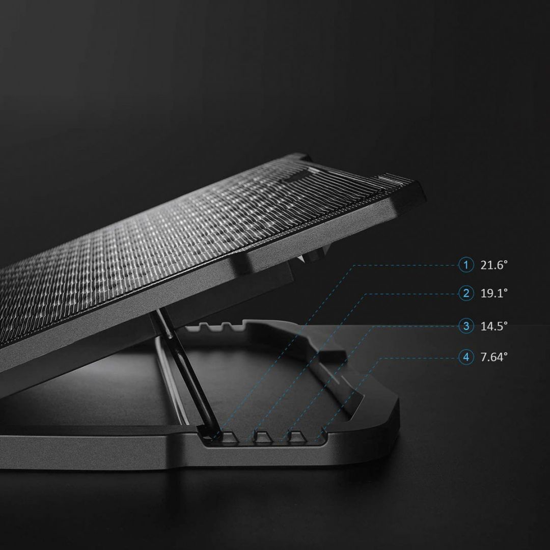 Platinet PLCP5FB Notebook Hűtő Black