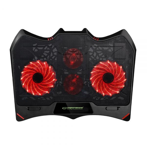 Esperanza Buran Gamer Notebook Hűtő Black
