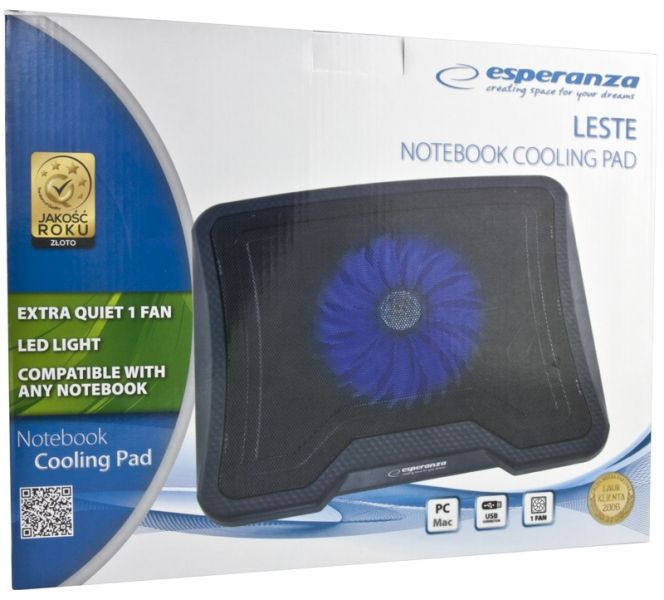 Esperanza Leste Notebook Hűtő Black