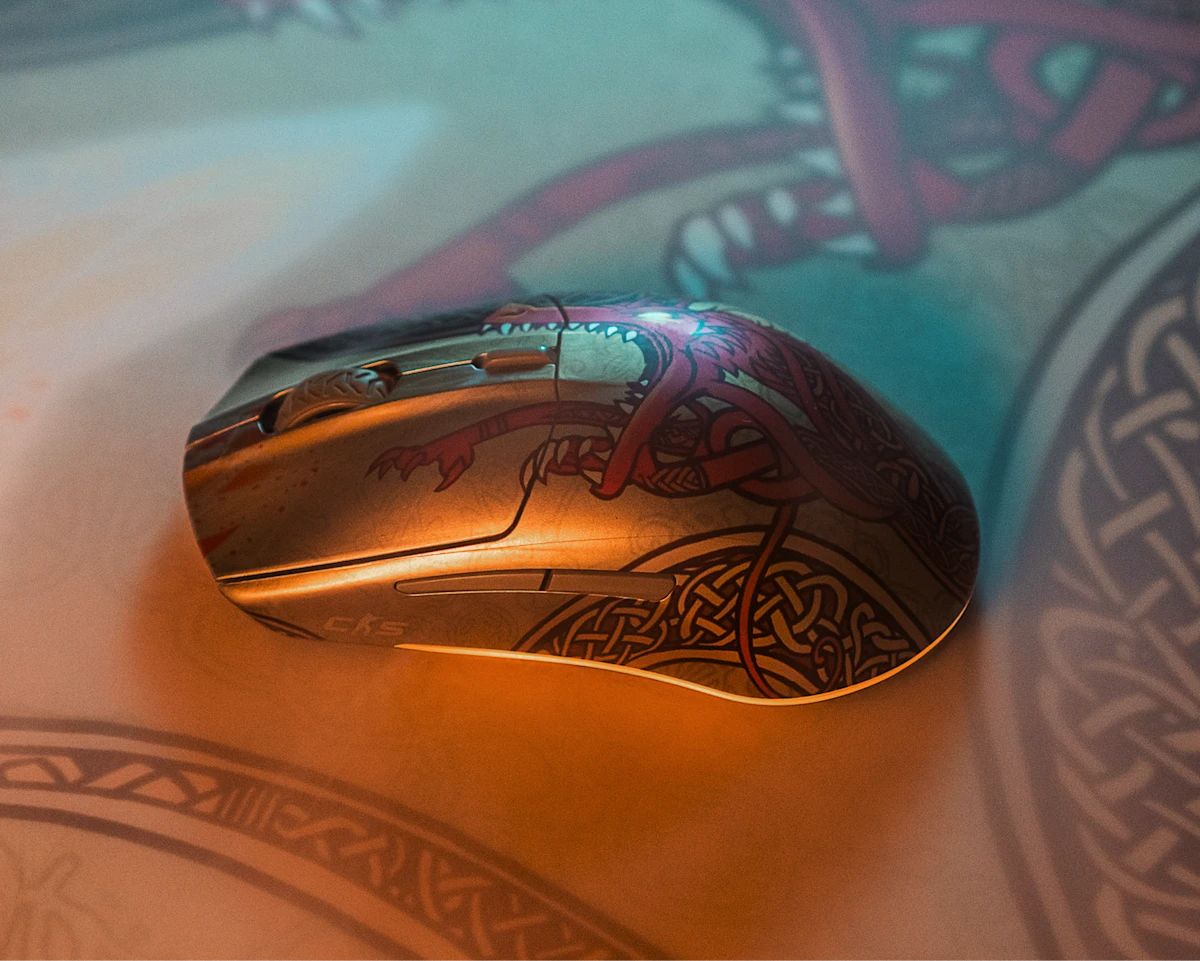 Steelseries CS2 Dragon Lore Edition Gaming Wireless Mouse