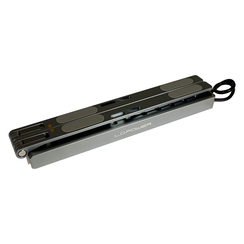 LC Power LC-HUB-C-MULTI-STAND Notebook állvány USB-C Multi Hub Silver