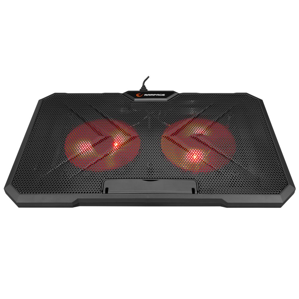 Rampage AD-RC12 Gamezone RGB Notebook hűtő Black