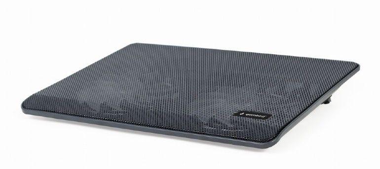 Gembird NBS-2F15-05 LED Notebook hűtő Black