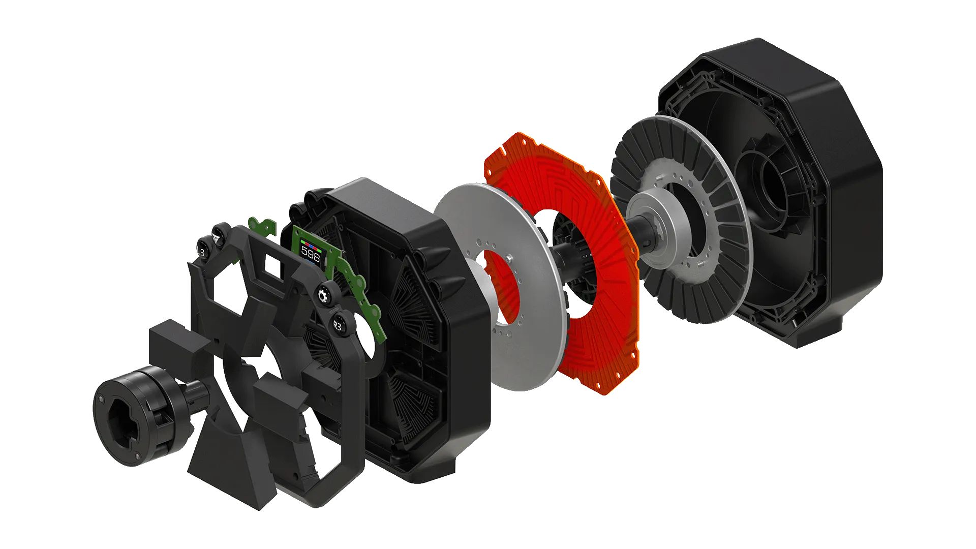 Thrustmaster T598 Steering Wheel and Pedals Black