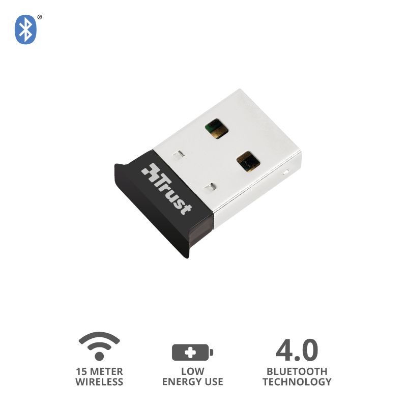 Trust Manga Bluetooth 4.0 USB Adapter Black