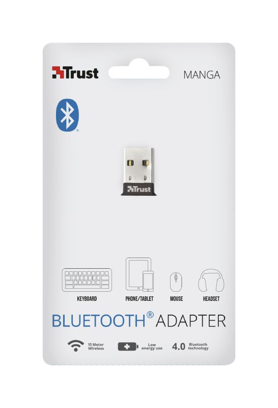 Trust Manga Bluetooth 4.0 USB Adapter Black