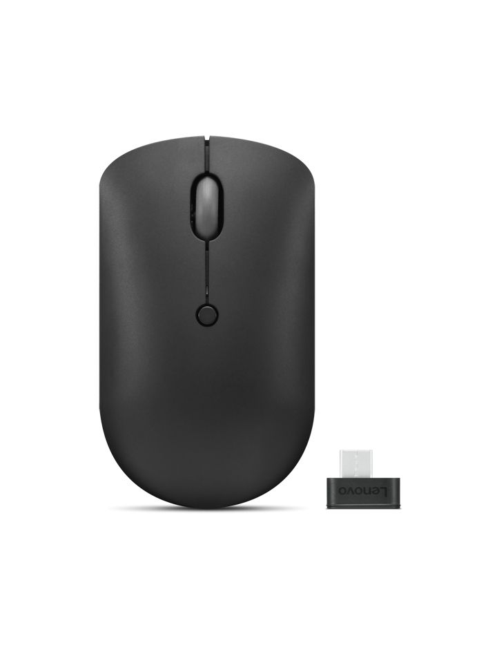 Lenovo 400 USB-C Wireless Compact Mouse Black
