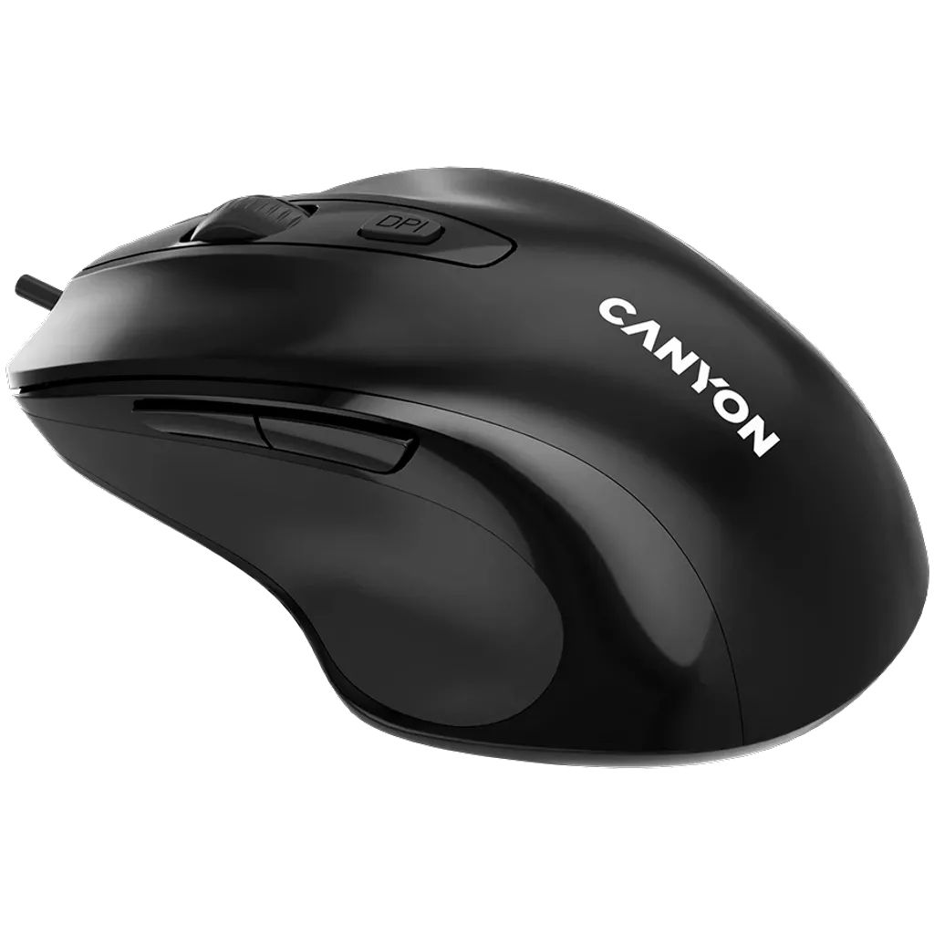 Canyon M-6 Wired Mouse Black