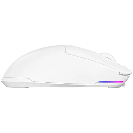 LORGAR MSA10W Wireless Bluetooth Gaming Mouse Advanced White