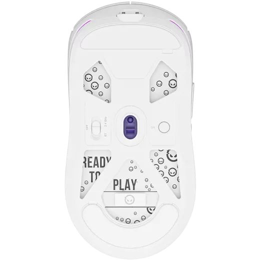 LORGAR MSA10W Wireless Bluetooth Gaming Mouse Advanced White