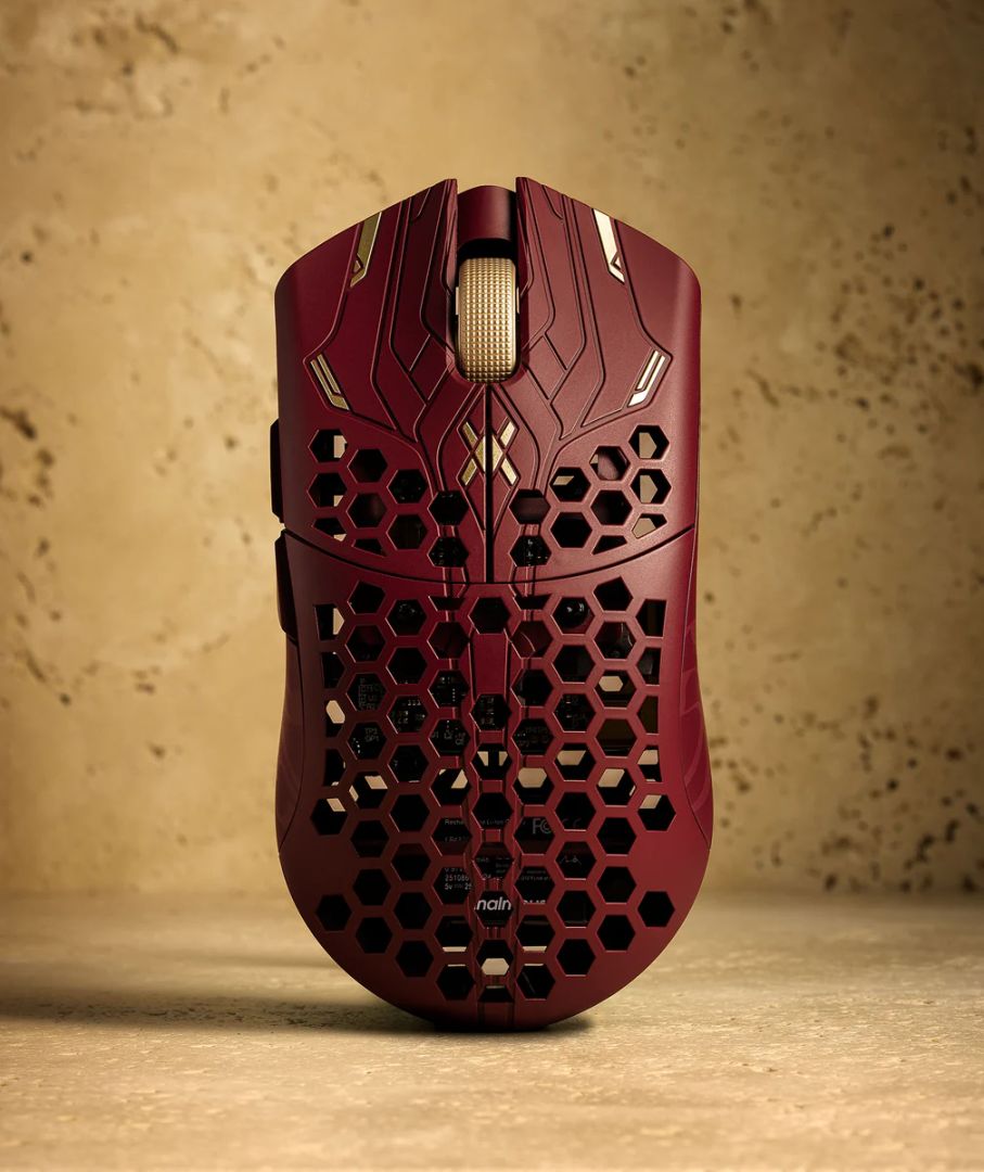 Finalmouse ULX Prophecy Scream Classic Wireless Gaming Mouse Red