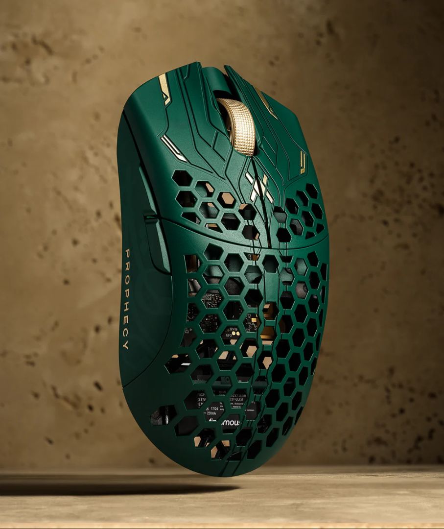 Finalmouse ULX Prophecy Tarik-Classic Wireless Gaming Mouse Green