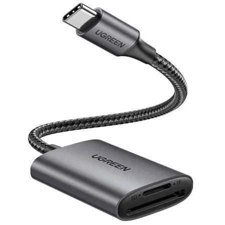 UGREEN CM401 USB-C Card Reader Grey
