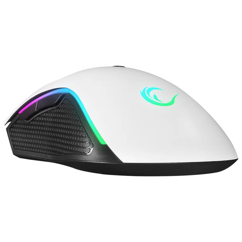 Rampage SMX-R44 V2 Macro Gaming Mouse White