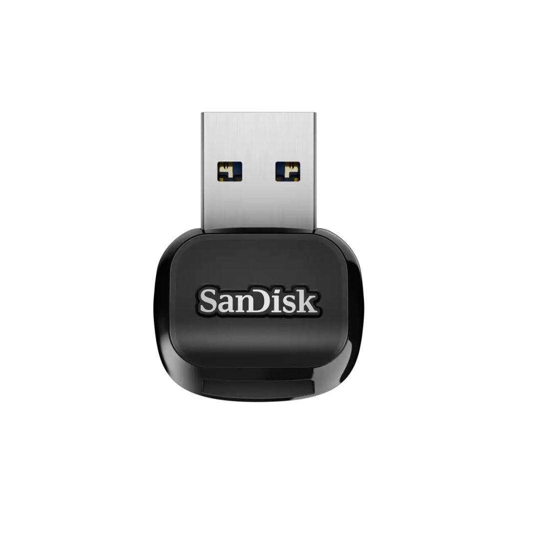 Sandisk QuickFlow microSD UHS-I Card USB-A Reader Black