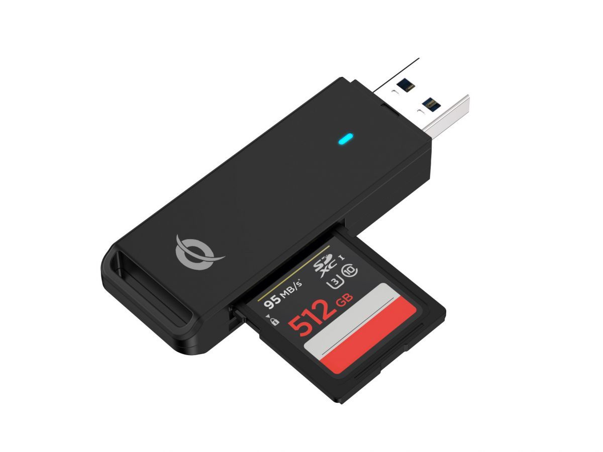 Conceptronic  BIAN02B USB3.0 Card Reader Black