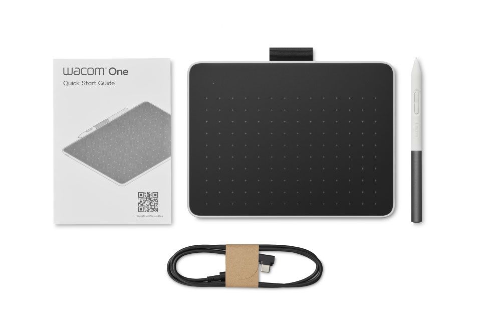 Wacom One S digitális rajztábla Black