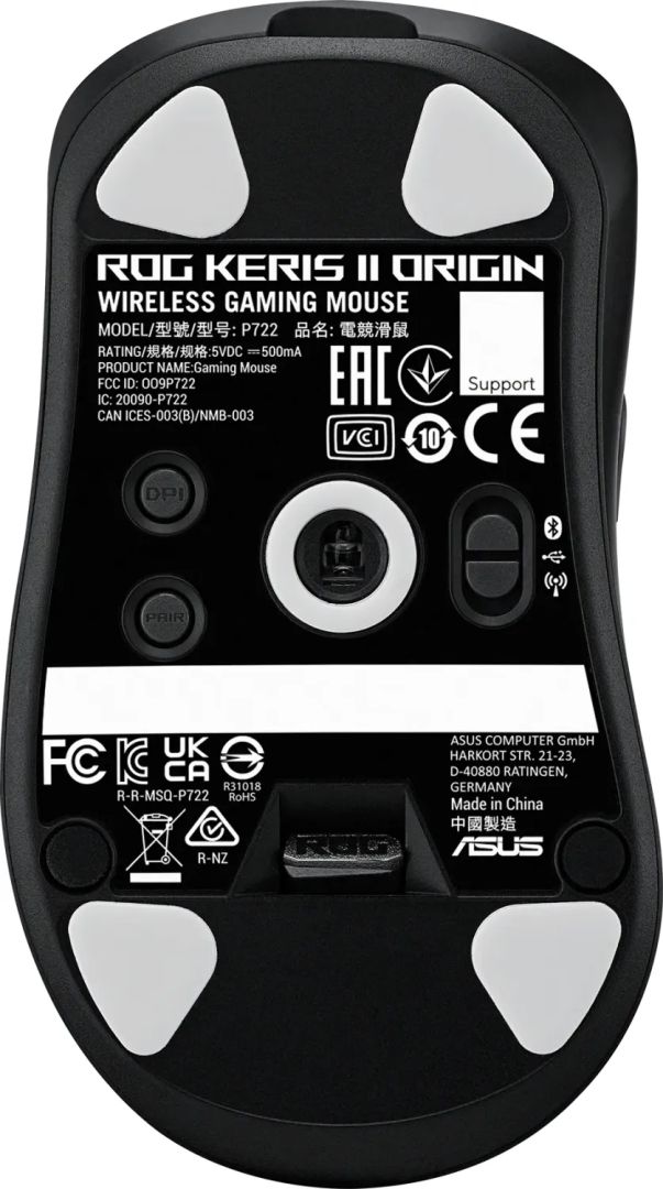 Asus ROG Keris II Origin Wireless Bluetooth Mouse Black