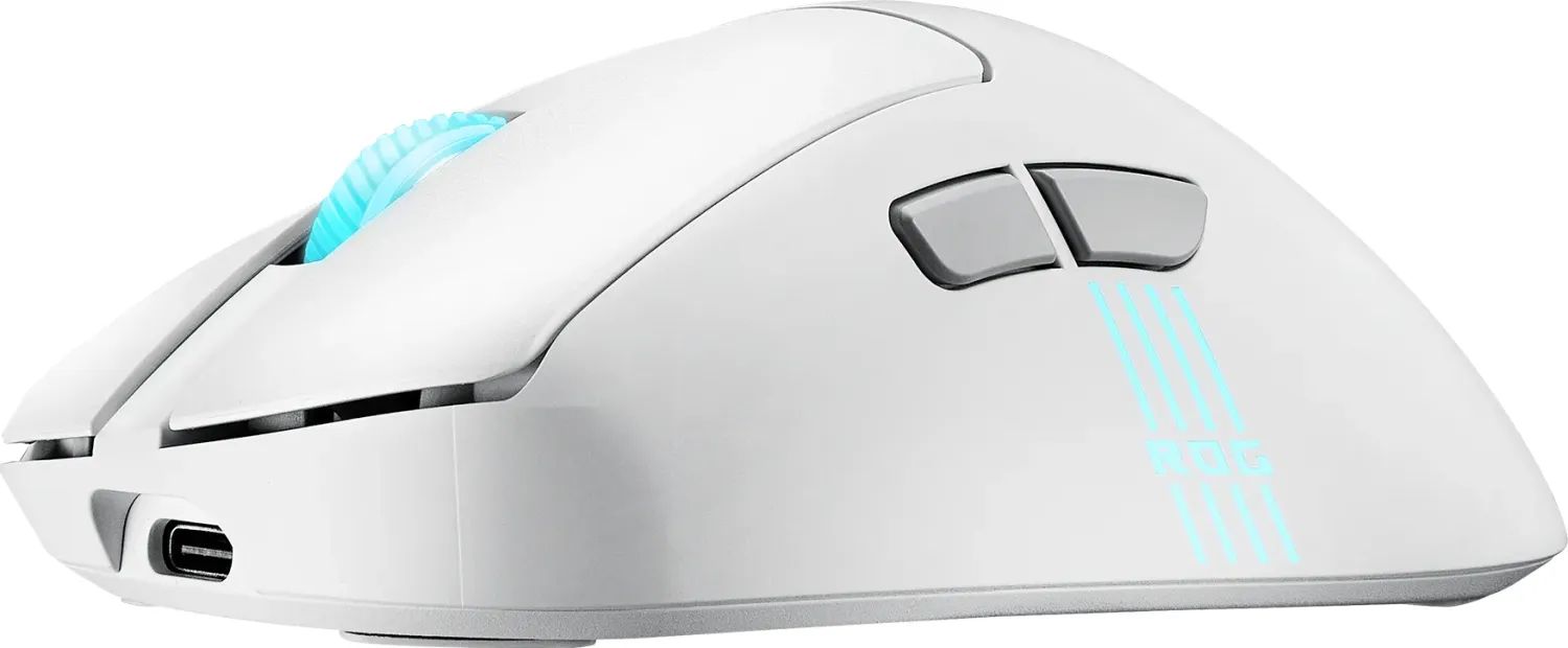 Asus ROG Keris II Origin Wireless Bluetooth Mouse Moonlight White
