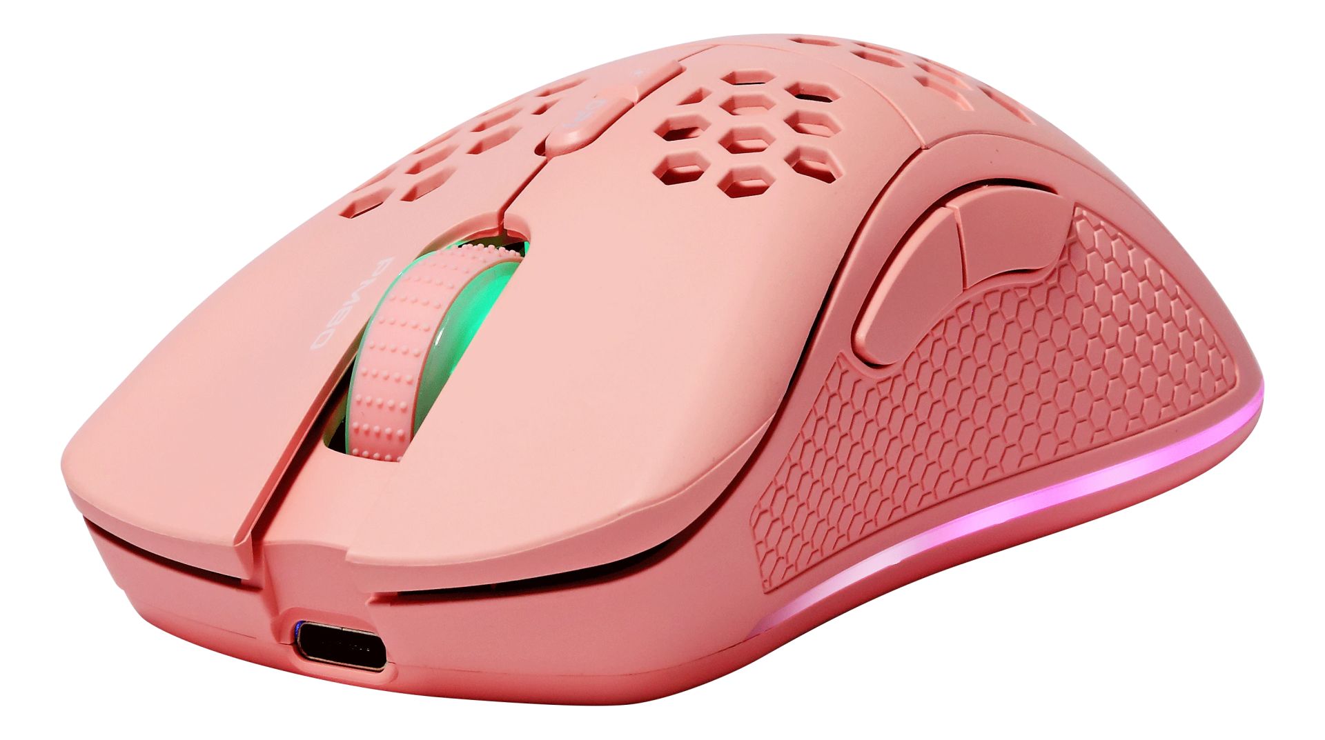 Deltaco GAM-120 PM80 Wireless Lightweight Gaming Mouse Pink