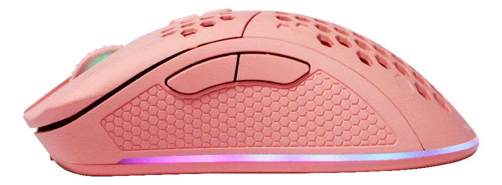 Deltaco GAM-120 PM80 Wireless Lightweight Gaming Mouse Pink